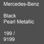 Preview: Mercedes-Benz, Black Pearl Metallic, 199 / 9199.